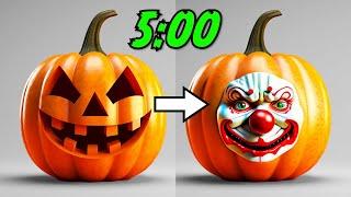 5 Minute Timer [PUMPKIN FACES] 