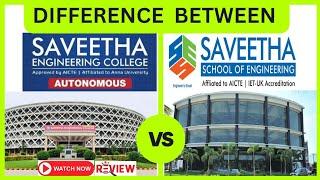 SAVEETHA ENGINEERING COLLEGE CHENNAI | SAVEETHA SCHOOL OF ENGINEERING CHENNAI | ANNA UNIVERSITY