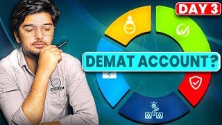 DAY 3 || Whait is Demat Account? ||How to create || by Prashant Chaudhary