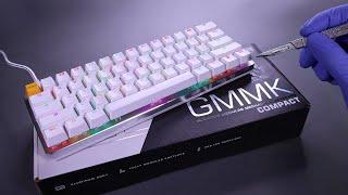 GMMK Compact 60% Modular Mechanical Gaming Keyboard Unboxing - ASMR