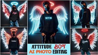 Attitude Boy Ai Photo Editing || Viral Instagram Images Creators || How To Generate HD Ai Images