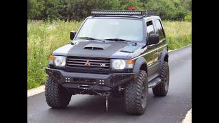 Mitsubishi Pajero Montero MK2 PART 1 3.5 v6 off road remake custom M-Tech 4x4 equipment