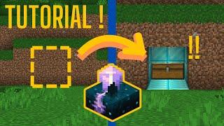 Minecraft Secret Piston Door Tutorial ! (w/ Calibrated Sculk Sensor)