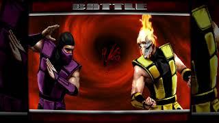 Mortal Kombat RAIN Vs. INFERNO SCORPION mortal kombat legacy kollection BATTLE