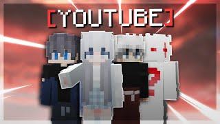 UNNICKED Bedwars With YOUTUBE RANK (ft. Luvonox, Wqlff & Dogcatwhat)