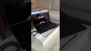 MacBook Air M3 Unboxing (15 inch, midnight)  #unboxing #macbookair #macbook #apple