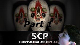 SCP Containment Breach - This Game Is Scary As Heck Part 1