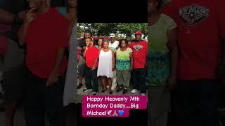 It’s our Omega’s 74th Bornday….dad you’ve been eternal for 7 Borndays now! LOVE & MISS YOU️
