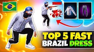 I FOUND WORLD FASTEST BRAZILIAN DRESS COMBINATION FOR NO TOP UP PLAYERS  !!