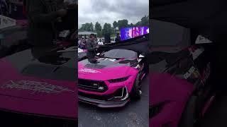 T-Pain unveiling brand new RTR Mustang at TYPE S Night Lights
