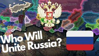 Every State Independent Russia Battle Royale - Hearts of Iron 4 Timelapse