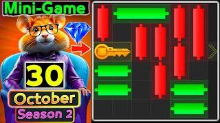 30th October Hamster Kombat Daily Mini-Game Puzzle Solved #hamstercombat #minigames #puzzle