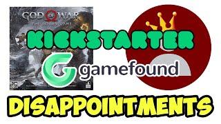 Board Game Crowdfunding: Disappointments