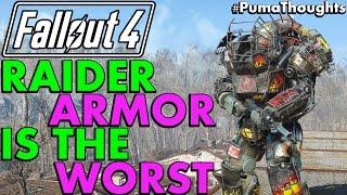 A Missed Opportunity - Fallout 4's Raider Power Armor is the Worst! #PumaThoughts