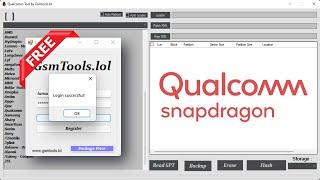 Qualcomm Flash Tool by Rasheed – Free for Qualcomm Devices Flash/Backup/Erase/Read GPT EMMC and UFS