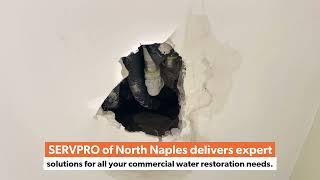 For all your commercial restoration needs, call SERVPRO of North Naples