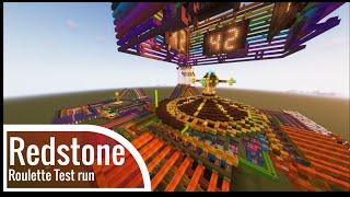 Minecraft -Redstone- [ Roulette test run ]