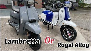 Royal Alloy GT125 or the Lambretta v125 Special? Which retro scooter is best? Buying a scooter?