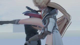 Girls' Frontline OTS-14 Groza Takedown Animation #girlsfrontline