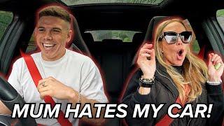 SCARING MY MUM IN MY 430BHP A45 AMG!!