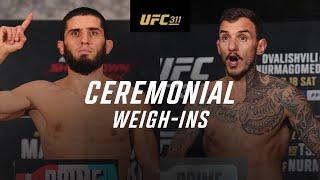 UFC 311: Ceremonial Weigh-In