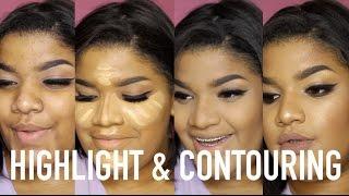MAKEUP ESSENTIALS | Highlight & Contour using Powder