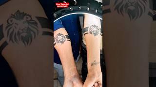 Lion  Band Tattoo (Vinay Tattoo Art...8905095620) #lionbandtattoo #lion #bandtattoo #shorts #viral