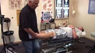 Collin Klein - Heisman trophy candidate, pro football quarterback chiropractor adjustment