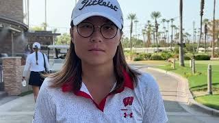 Badgers golfer Chloe Chan on her third-round 71 at 2024 LPGA/Epson Tour Q-School