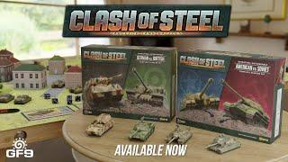 Clash of Steel - Tabletop Tank Battles - Trailer (2024)