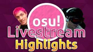 osu! Livestream Highlights | Abyssal 740pp Reaction! Sodapoppin Reacts to Rafis! Angelsim God mode!