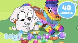 LIVE: Bluey and Friends Party   | 40 MINUTES | Fun and Games for the Whole Family | Bluey