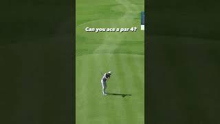 Can you ace a par 4 on the PGA TOUR? 