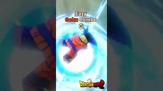 Goku Easy Combo | Dragon Ball R #roblox #goku #dbr