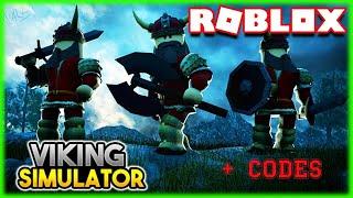 НОВЫЙ Симулятор Викинга Роблокс + ЧИТЕРСКИЕ КОДЫ НА ПРОКАЧКУ. VIKING SIMULATOR ROBLOX + CODES ️️️