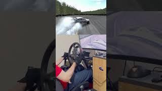 On the edge Sekia Hills                          #automobile #assettodrifting #simracingclips