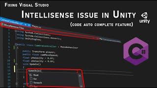 Unity: Fix IntelliSense and Error Checking in Visual Studio