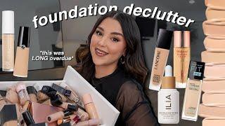 HUGE makeup declutter... THIS IS INSANE!