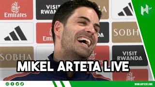 LIVE | Mikel Arteta's press conference ahead of Manchester United