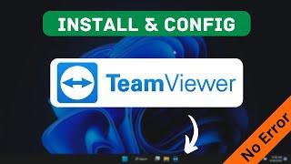 Download & Install Teamviewer On Windows PC | Best Remote Desktop Software | Anydesk Alternative