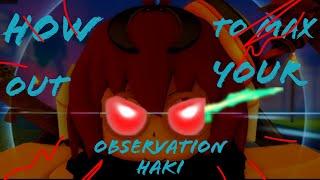 How to max out your Observation Haki (GPO)