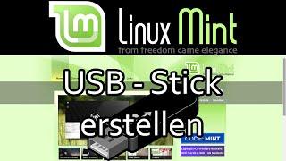 Linux Mint - USB-Installations-Stick erstellen mit Rufus