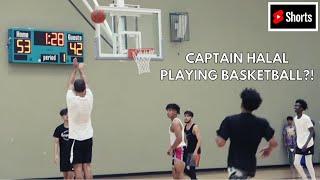 CAPTAIN HALAL PLAYING BASKETBALL?!