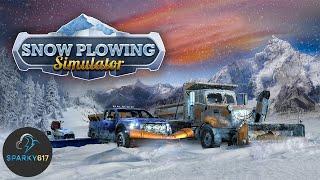 SNOW TRUCK FOR THE WIN! | Snow Plowing Simulator Review Part 3