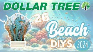  Crafty Beach 2024: 26 Coastal Dollar Tree DIYS & Hacks! Shore Living