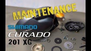 Service Reel - Bongkar Reel BC Shimano Curado 201 XG || Si DJALU