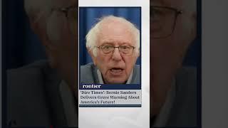 Bernie Sanders Sounds the Alarm: Is the U.S. Teetering on the Edge? #shorts