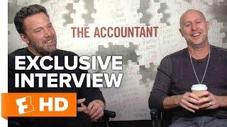 Ben Affleck & Gavin O'Connor Exclusive 'The Accountant' Interview (2016)