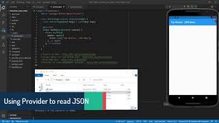 Flutter State Management - Using Provider to read JSON data