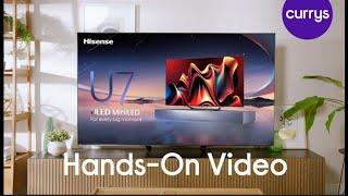 HISENSE 55" Smart 4K Ultra HD HDR Mini LED TV - Hands On